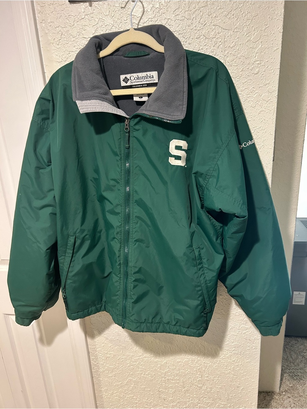 Columbia Green Spartan Jacket Mens Size L